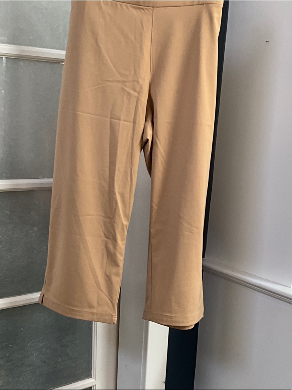 Columbia Straight Leg Pants in Camel Tan
